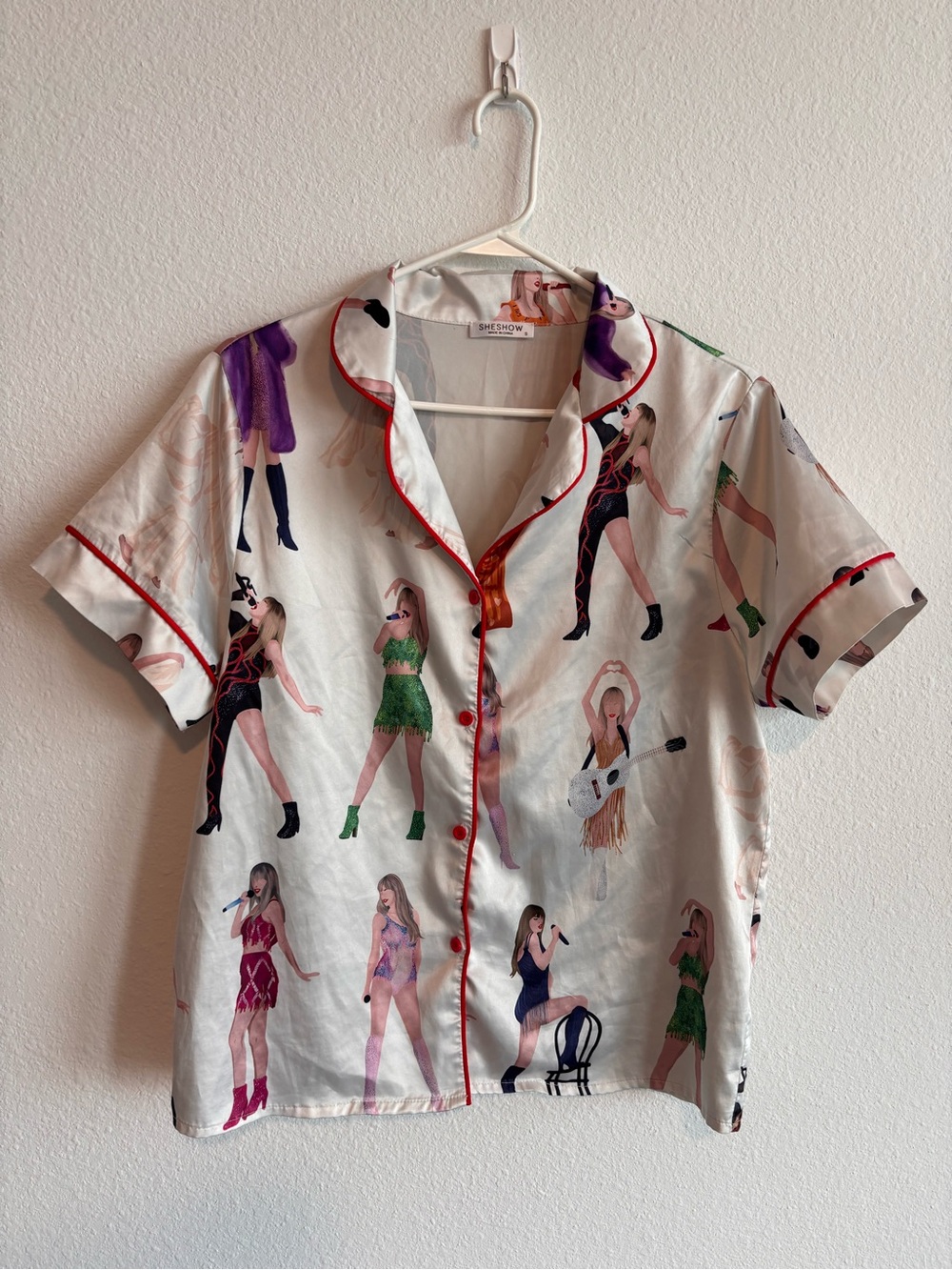 SHESHOW Eras Tour Inspired Pajama Set - Top & Shorts